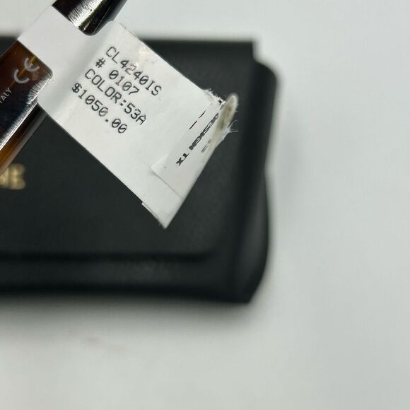 Women's Celine Havana brown crystal sunglasses made in Italy - Picture 5 of 8